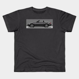 Drawing od the Roadster Coupe version of the japanese sports car Kids T-Shirt